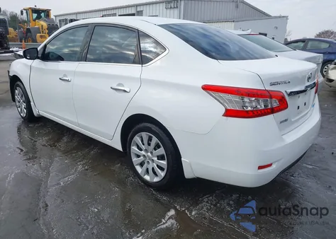 2014 Nissan Sentra Sv z USA, uszkodzony, nr VIN 3N1AB7AP1EY320897